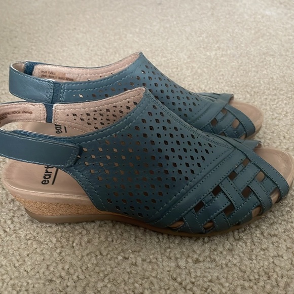 Earth Blue Leather Open Toe
Sandals - Picture 2 of 3
